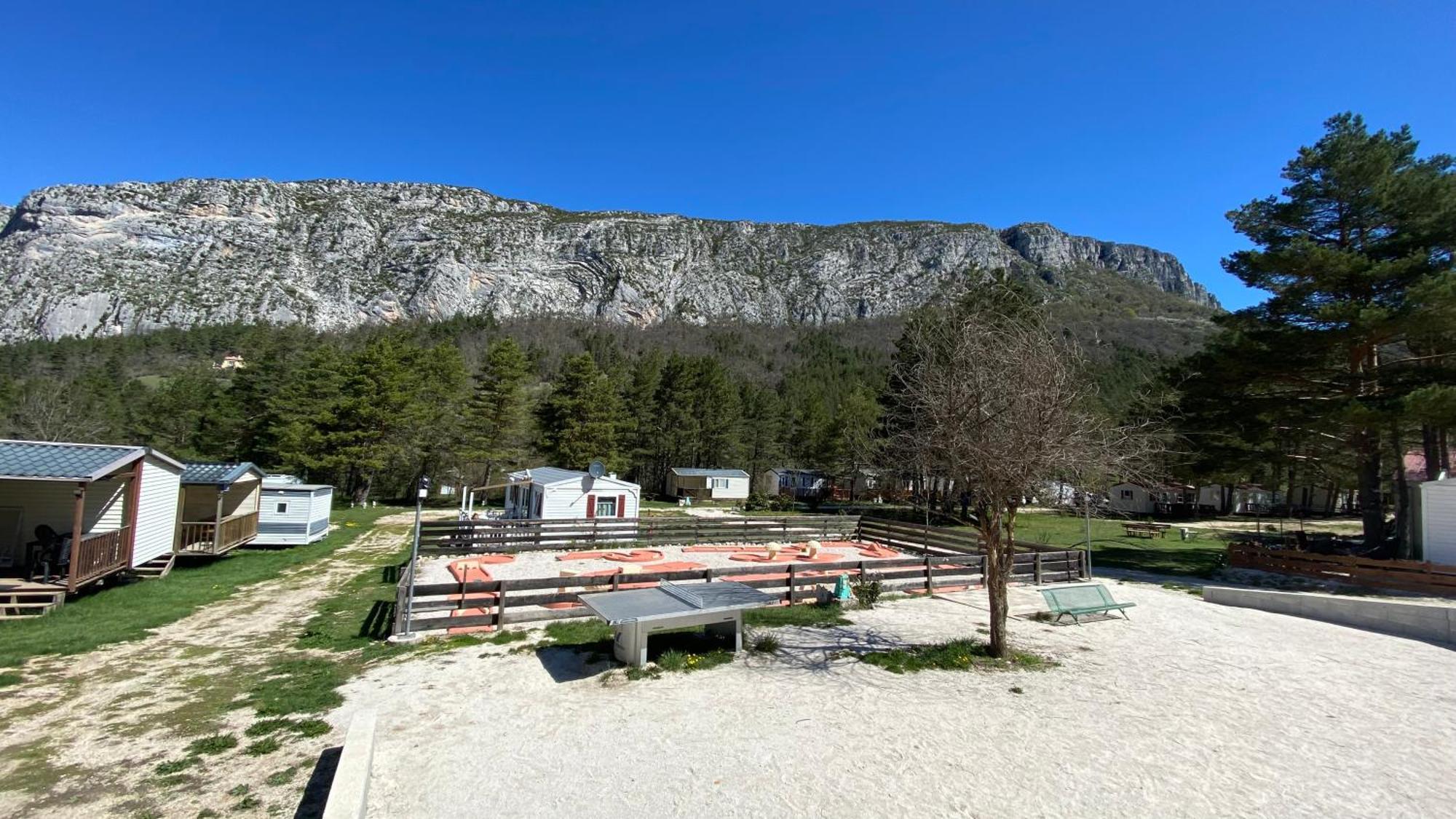 Mobilhome Comfort A La Montagne Saint-Auban  Eksteriør bilde